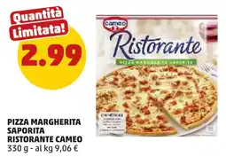 PENNY Pizza margherita saporita ristorante CAMEO offerta