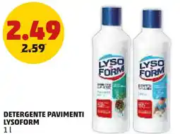 PENNY Detergente pavimenti LYSOFORM offerta