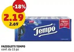 PENNY Fazzoletti TEMPO offerta