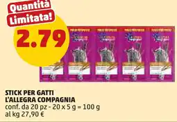 PENNY Stick per gatti l'allegra compagnia offerta