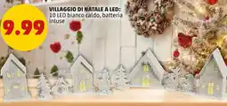 PENNY Villaggio di natale a led offerta