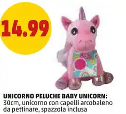 PENNY UNICORNO PELUCHE BABY UNICORN offerta