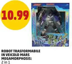PENNY Robot trasformabile in veicolo mars megamorphosis offerta