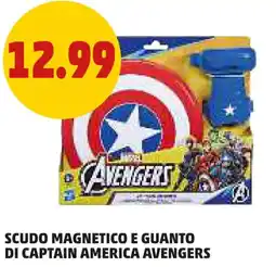 PENNY Scudo magnetico e guanto di captain america avengers offerta