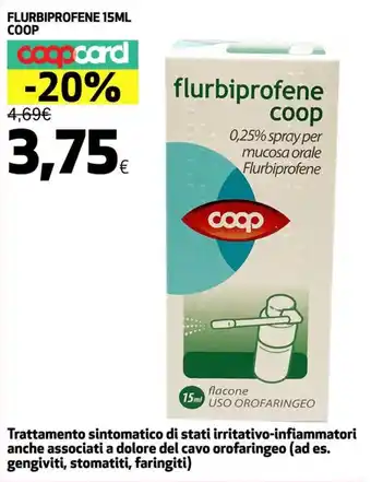 Coop Flurbiprofene COOP offerta