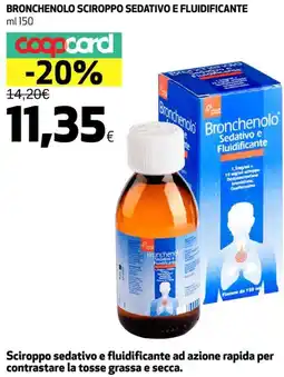 Coop Bronchenolo sciroppo sedativo e fluidificante offerta
