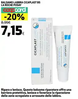 Coop Balsamo labbra cicaplast b5 LA ROCHE POSAY offerta