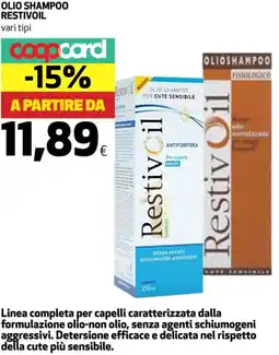 Coop Olio shampoo RESTIVOIL offerta