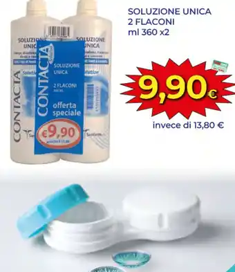Coop Soluzione unica 2 flaconi offerta