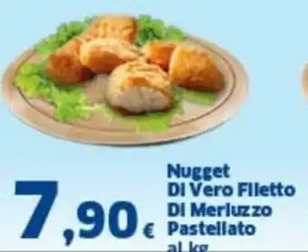 Orizzonte Supermercati Nugget DI Vero Filetto DI Merluzzo Pastellato offerta