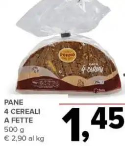 Todis Pane 4 cereali a fette offerta