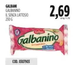 Carico Cash & Carry Galbani galbanino il senza lattosio offerta