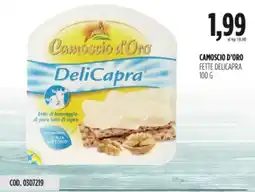 Carico Cash & Carry Camoscio d'oro fette delicapra offerta