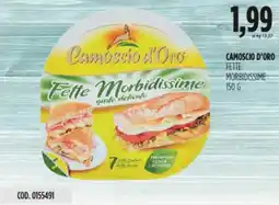 Carico Cash & Carry Camoscio d'oro fette morbidissime offerta