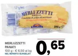 Todis Merluzzetti panati offerta