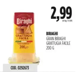 Carico Cash & Carry Biraghi gran biraghi grattugia facile offerta