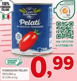Todis Pomodori pelati offerta