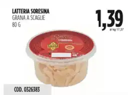 Carico Cash & Carry Latteria soresina grana a scaglie offerta