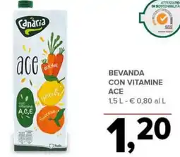 Todis Bevanda con vitamine ACE offerta