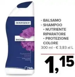 Todis Nouvance balsamo e shampoo offerta