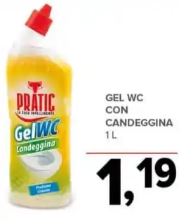 Todis Gel wc con candeggina offerta