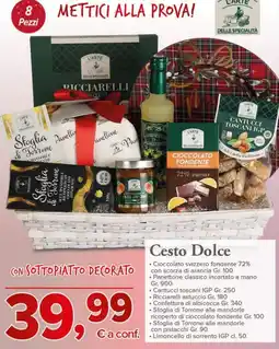 Todis Cesto Dolce offerta