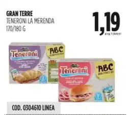 Carico Cash & Carry Gran terre teneroni la merenda offerta