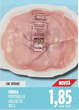 Carico Cash & Carry Favola mortadella vaschetta offerta