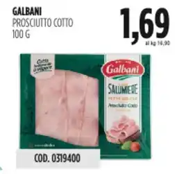 Carico Cash & Carry Galbani prosciutto cotto offerta