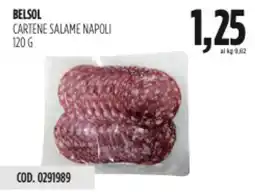 Carico Cash & Carry Belsol cartene salame napoli offerta