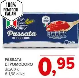 Todis Passata di pomodoro offerta