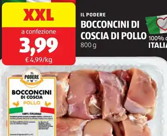 Il podere bocconcini di coscia di pollo