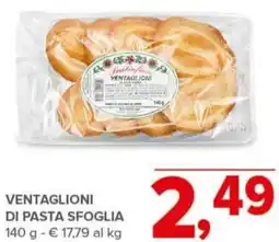 Todis Ventaglioni di pasta sfoglia offerta