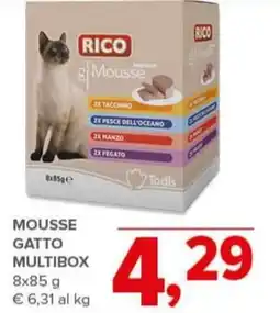 Todis Rico mousse gatto multibox offerta