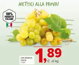 Todis Uva bianca italia offerta