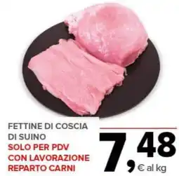 Todis Fettine di coscia di suino offerta