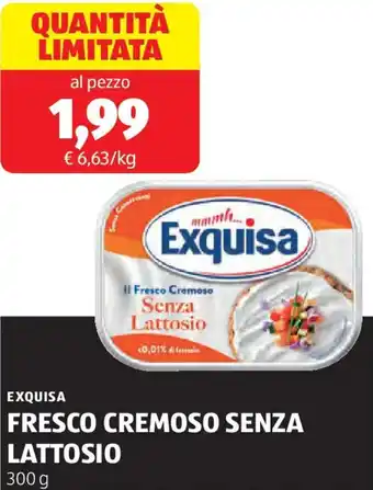 ALDI Exquisa fresco cremoso senza lattosio offerta