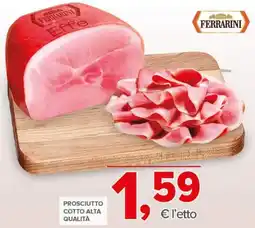 Todis Prosciutto cotto alta qualità offerta