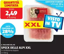 ALDI Il tagliere del re speck delle alpi xxl offerta