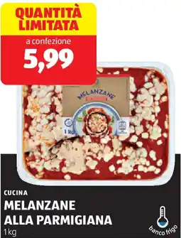 ALDI Cucina melanzane alla parmigiana offerta