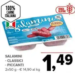 Todis Salamini classici e piccanti offerta