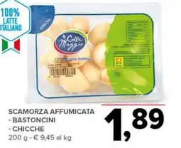 Todis Scamorza affumicata bastoncini e chicche offerta