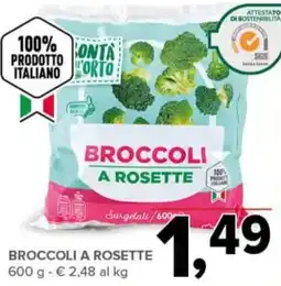 Todis Broccoli a rosette offerta