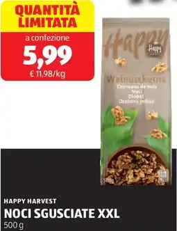 ALDI Happy harvest noci sgusciate xxl offerta