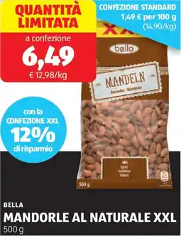 ALDI Bella mandorle al naturale xxl offerta