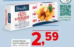 Todis Pescare 18 bastoncini di filetti di merluzzo offerta