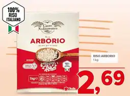 Todis Cuore mediterraneo riso arborio offerta