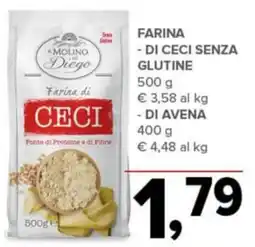Todis Farina di ceci senza e di avena offerta