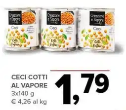 Todis Ceci cotti al vapore offerta