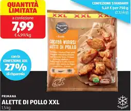 ALDI Primana alette di pollo xxl offerta